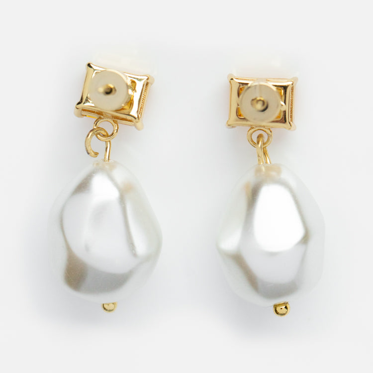 Pearl Drop Earrings - A New Day™ Gold : Target